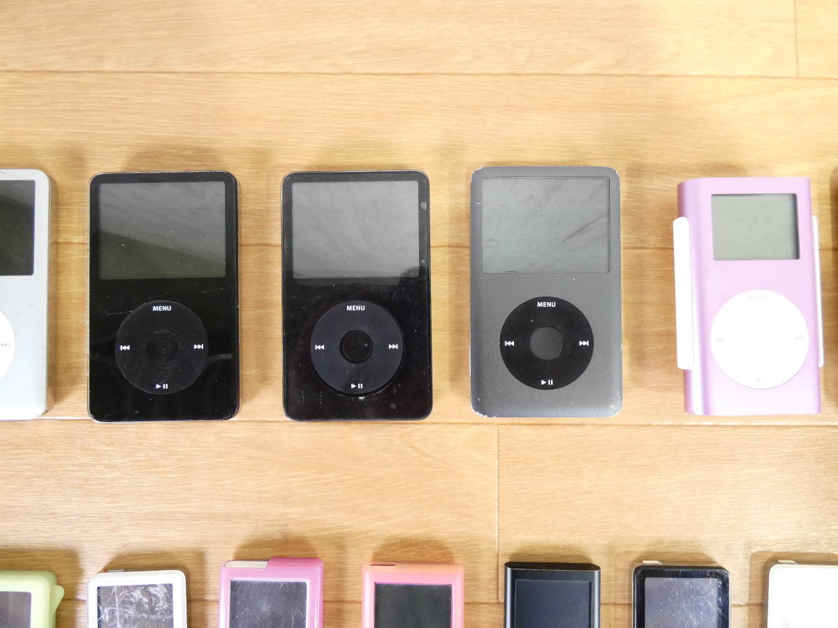 △Apple アップル iPod touch nano shuffle miniなど 40台以上 まとめ