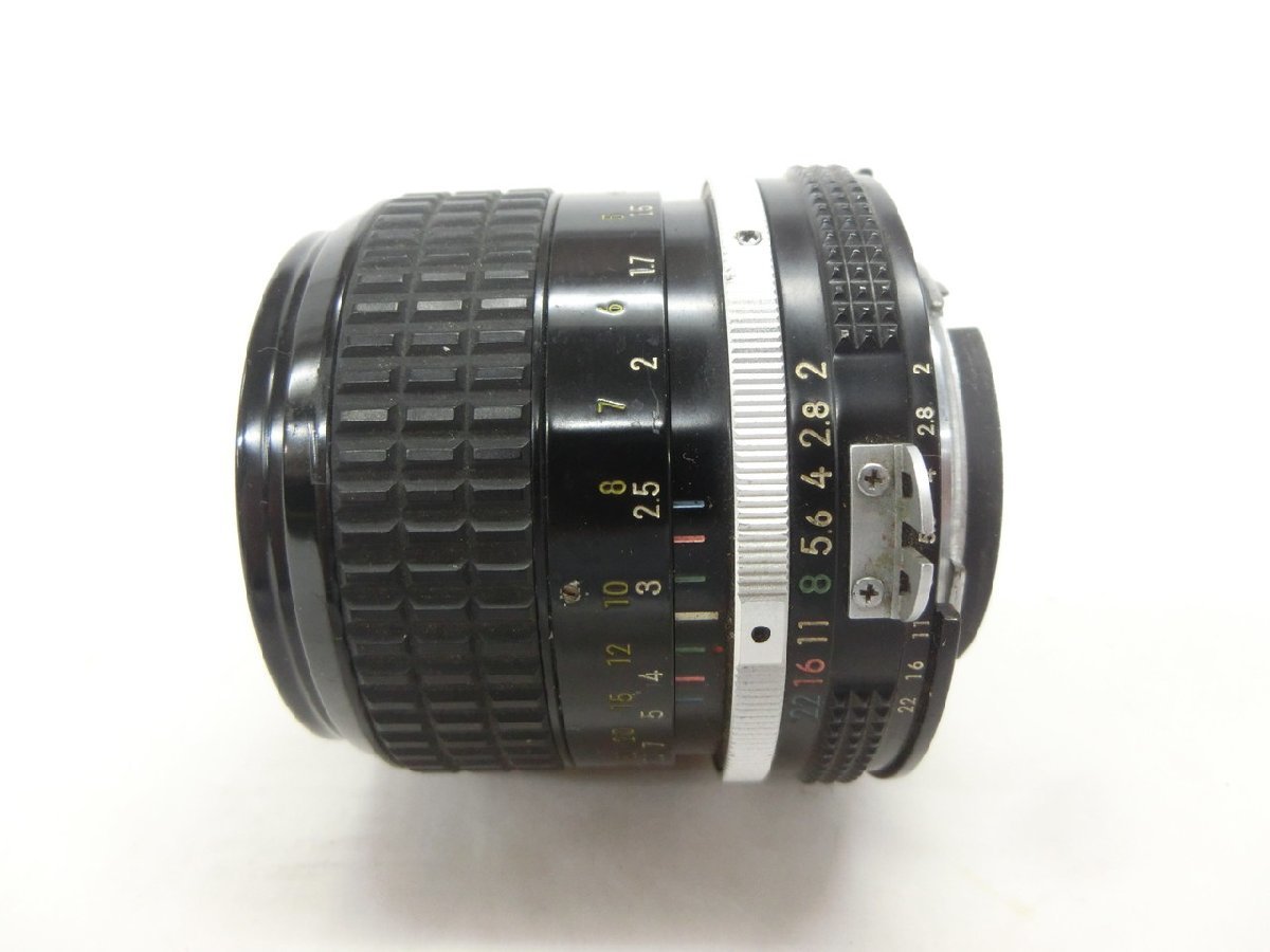 【H2-0095】Nikon ニコン NIKKOR 85mm 1:2 レンズ マニュアルフォーカス 現状品【千円市場】_画像4