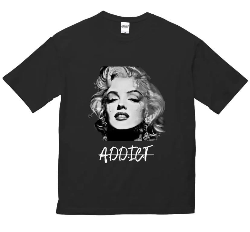 ADDICT Marilyn Monroe Graphic Tee M ☆-