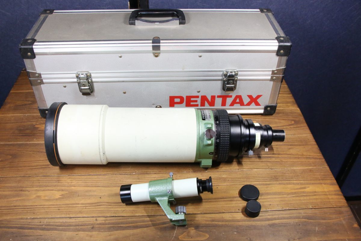  practical use # Pentax PENTAX-100 ED UF/D=100mm f=400mm 6X30 I piece attaching case heaven body telescope #RR35