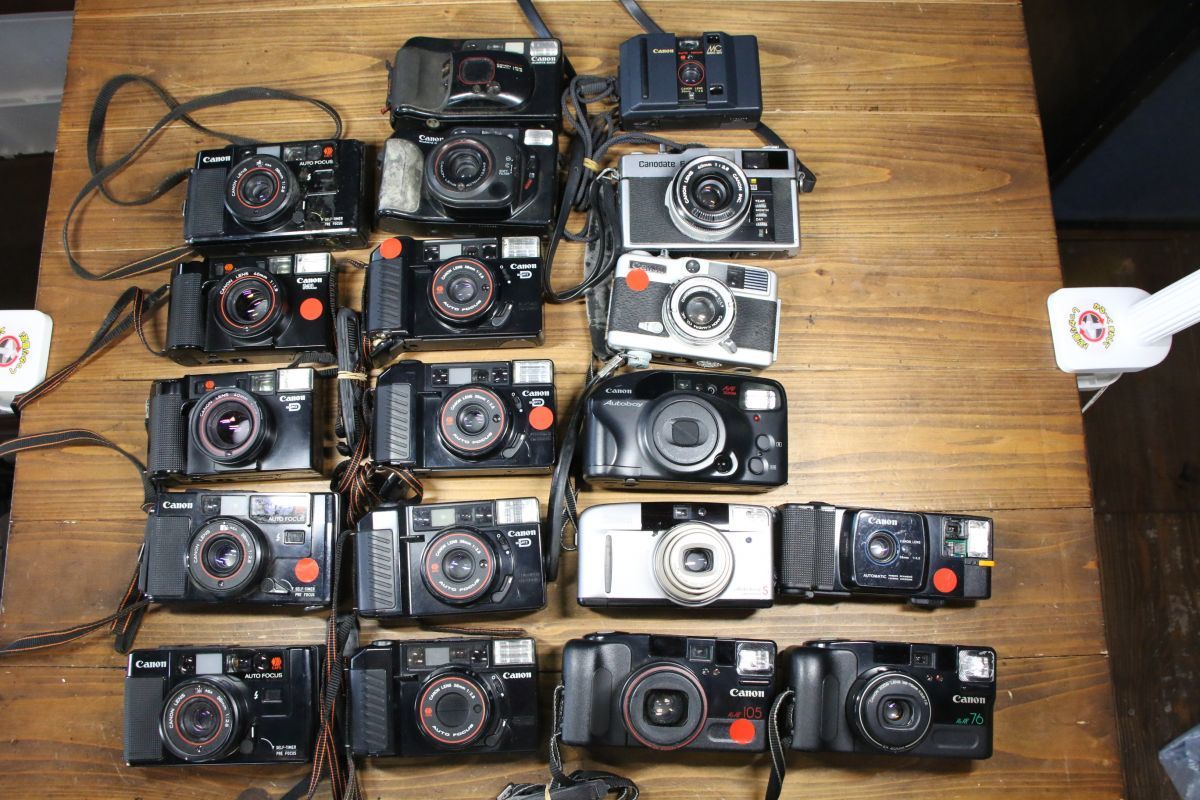 キヤノン Canon フィルムコンパクト ジャンクまとめ 14個 たくさん まとめ セット 複数台 大量 いっぱい お得＃14