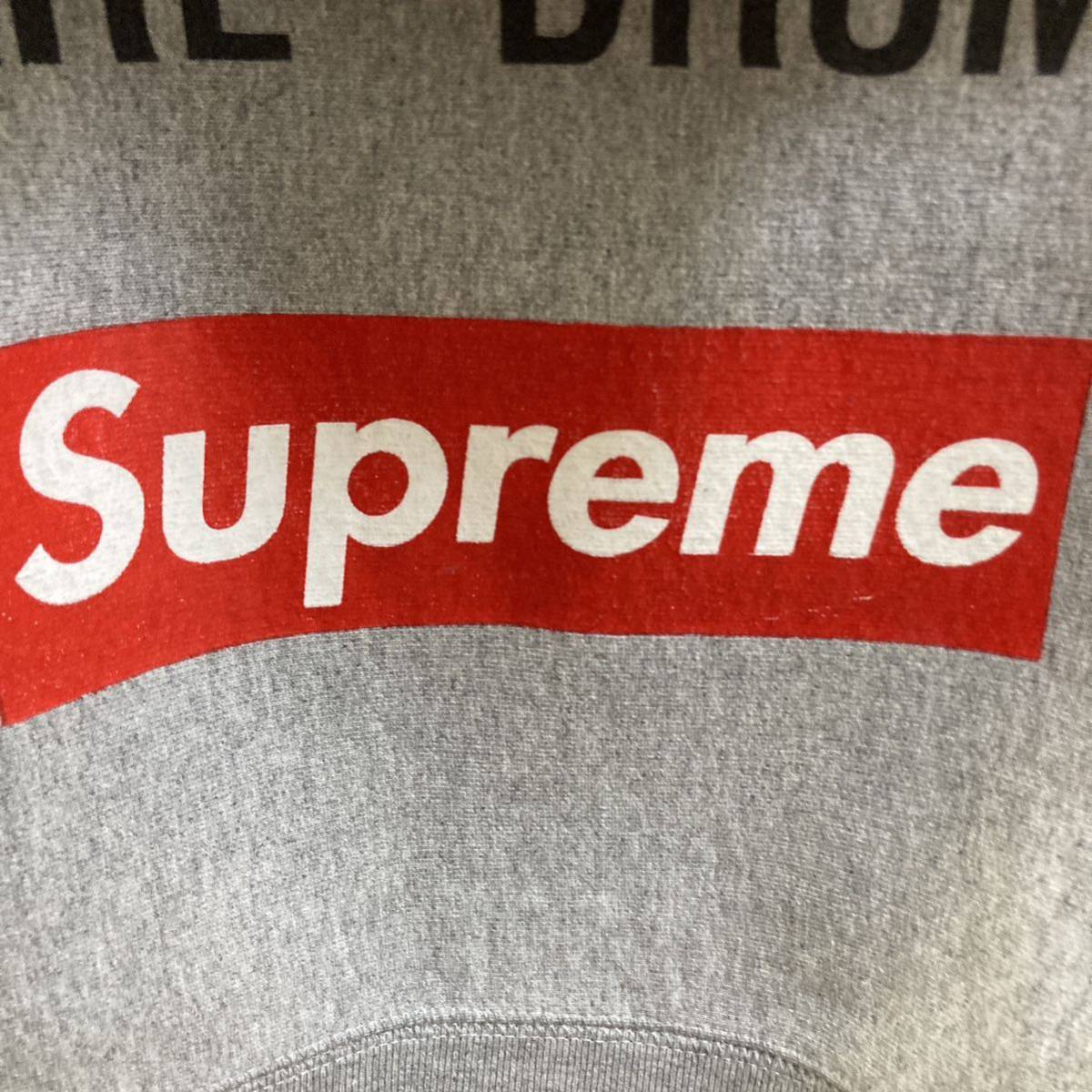 Supreme badbrains シュプリーム　パーカ　グレーS_画像8