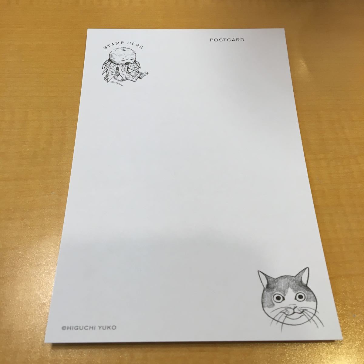 ヒグチユウコ ネコ ポストカード 葉書 ハガキ はがき メッセージカード 猫 ねこ 動物 14_画像2