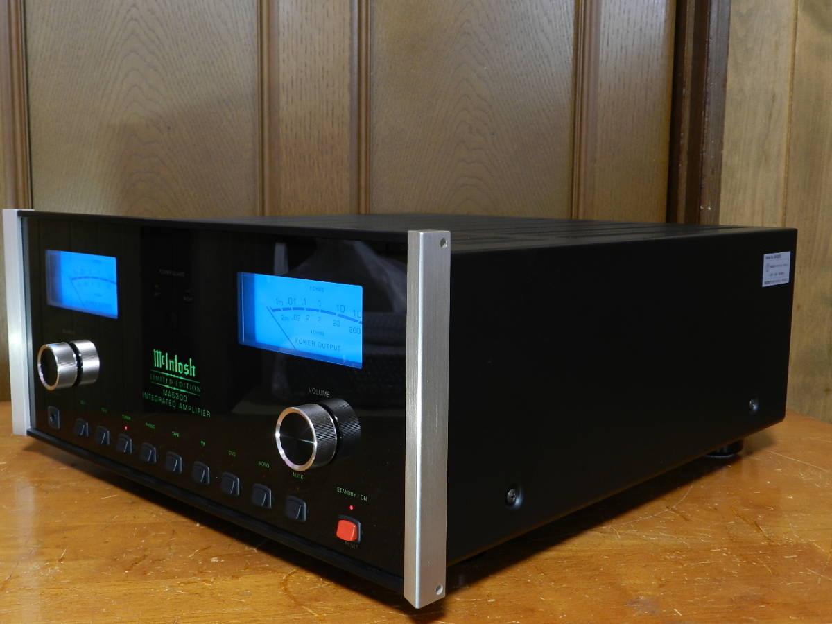Mcintosh MA6300 Limted edition( all country 200 pcs limited goods ) pre-main amplifier original box manual. other all equipping // regular imported goods // maintenance settled // beautiful goods 