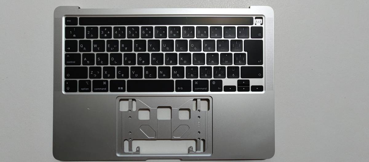 動作確認済 Macbook Pro 2020 A2338 JIS配列キートップ シルバー色