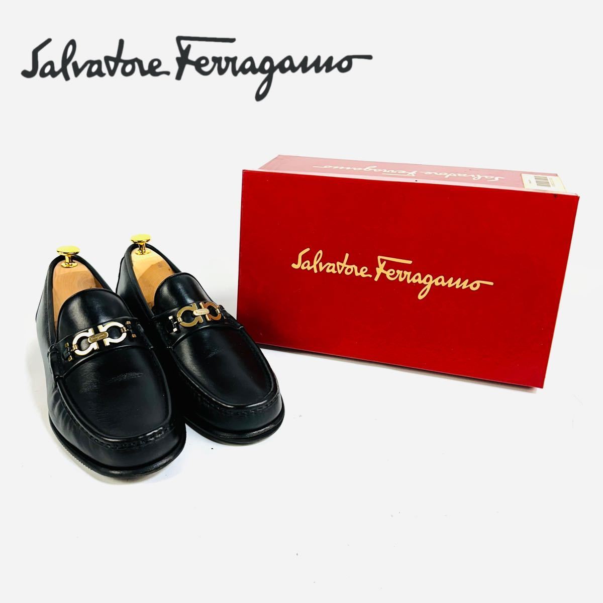 箱付き】Salvatore Ferragamo サルヴァトーレ フェラガモ ガンチーニ
