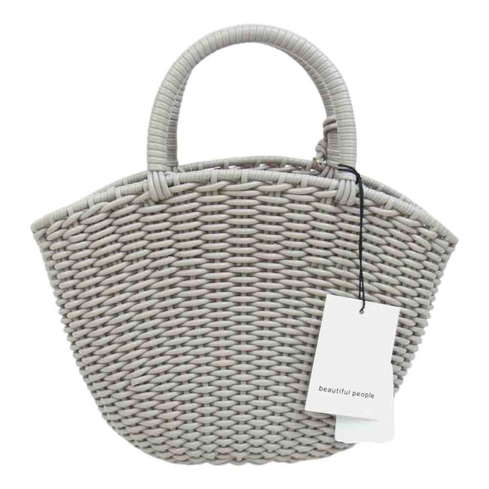 beautiful people ビューティフルピープル TUBE KNITTING BASKET S チューブ ニット バスケット バッグ【新古品】【未使用】【中古】_画像1