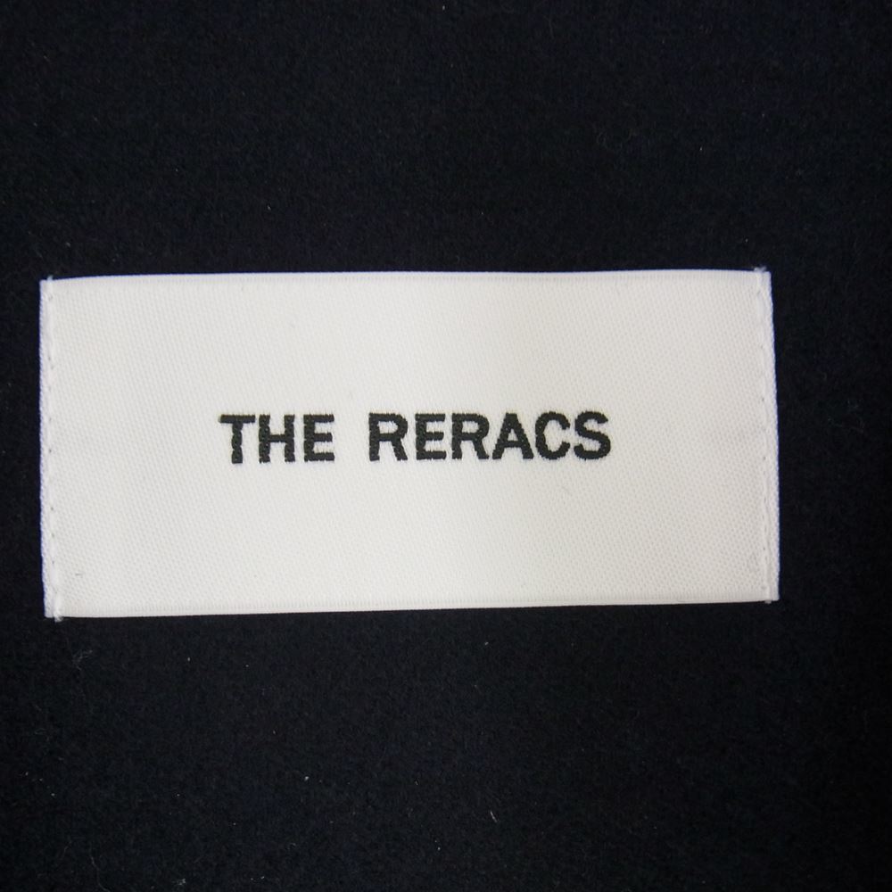 THE RERACS ザリラクス 22AW 22FW-RECT-336-J HIGH NECK COAT SUPER140 ウールメルトン ハイネック コート 【美品】【中古】_画像4