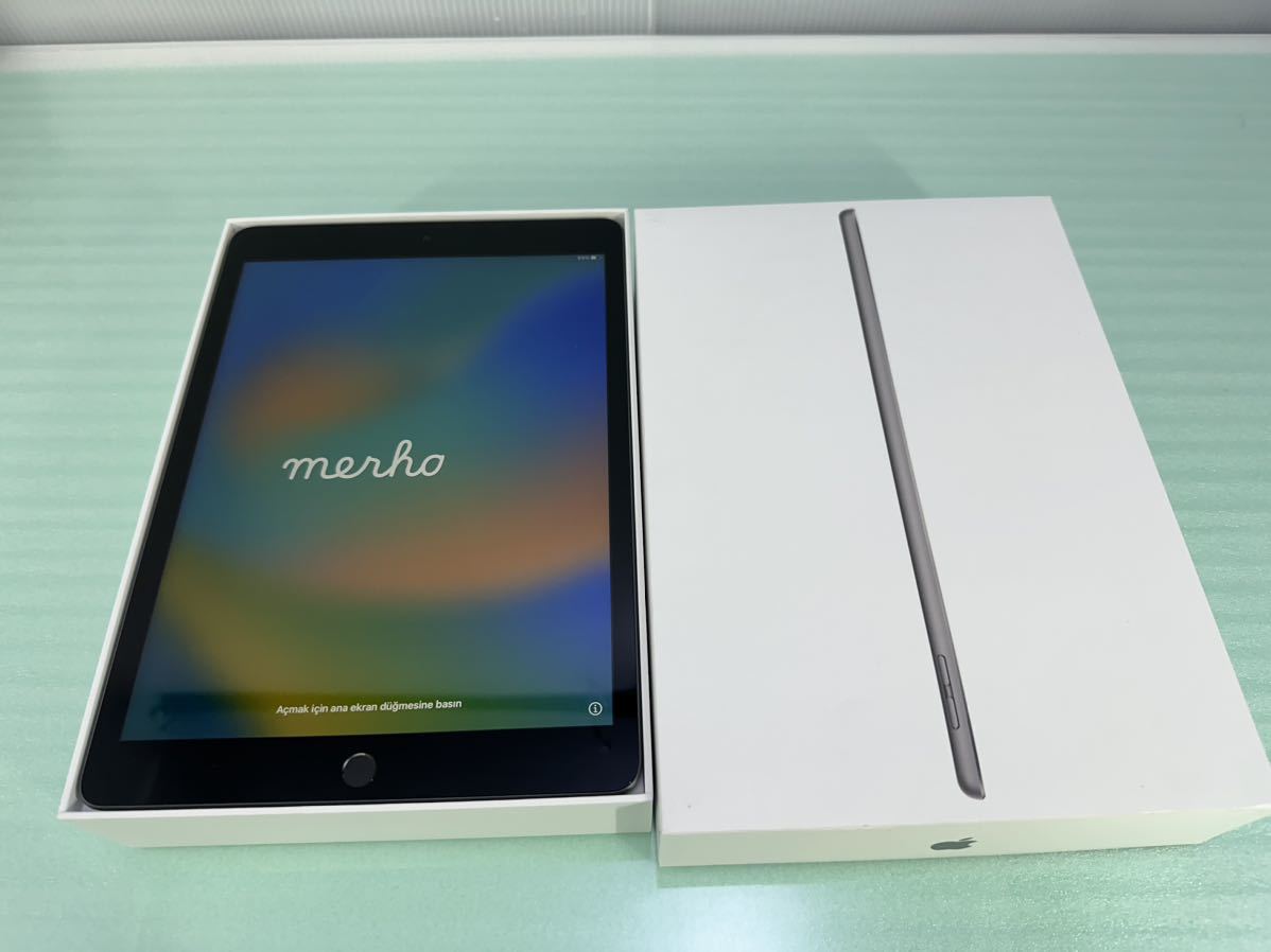 Apple iPad 第9世代wi-fi 64GB スペースグレイMK2K3J/A-A2602 中古品