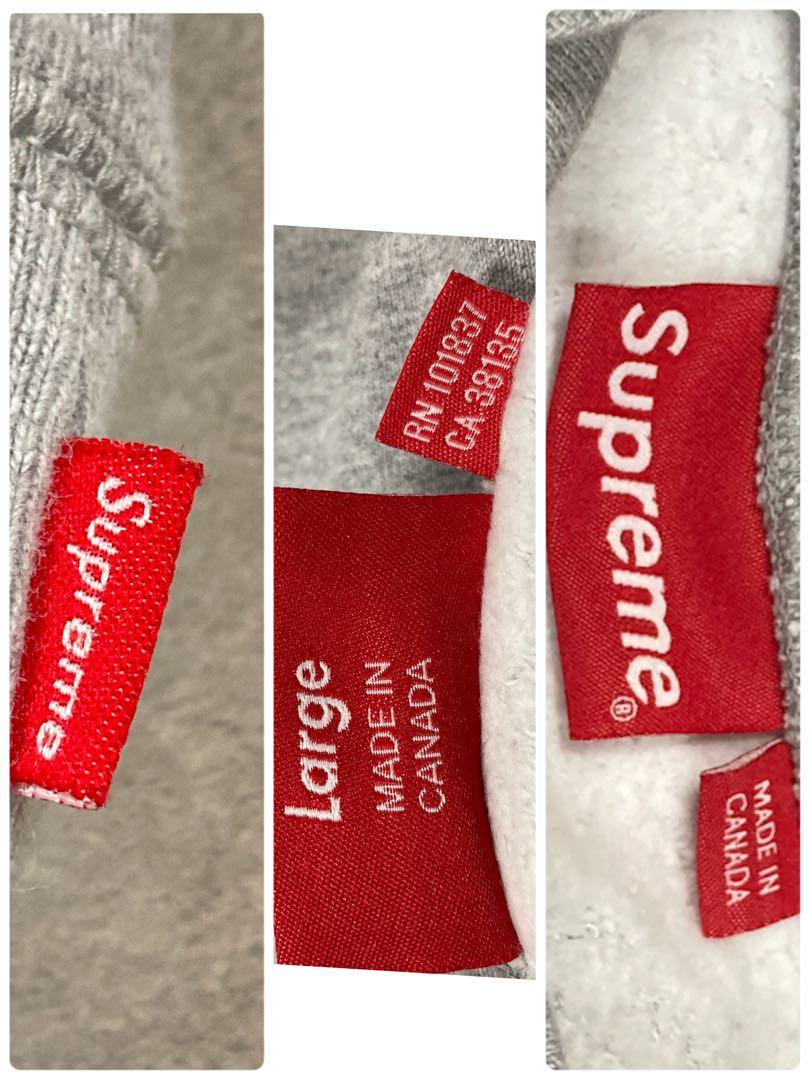 Supreme 即完売モデル スモールボックス 刺繍 Sロゴ パーカー L Supreme 即完売モデル スモールボックス 刺繍 Sロゴ パーカー L