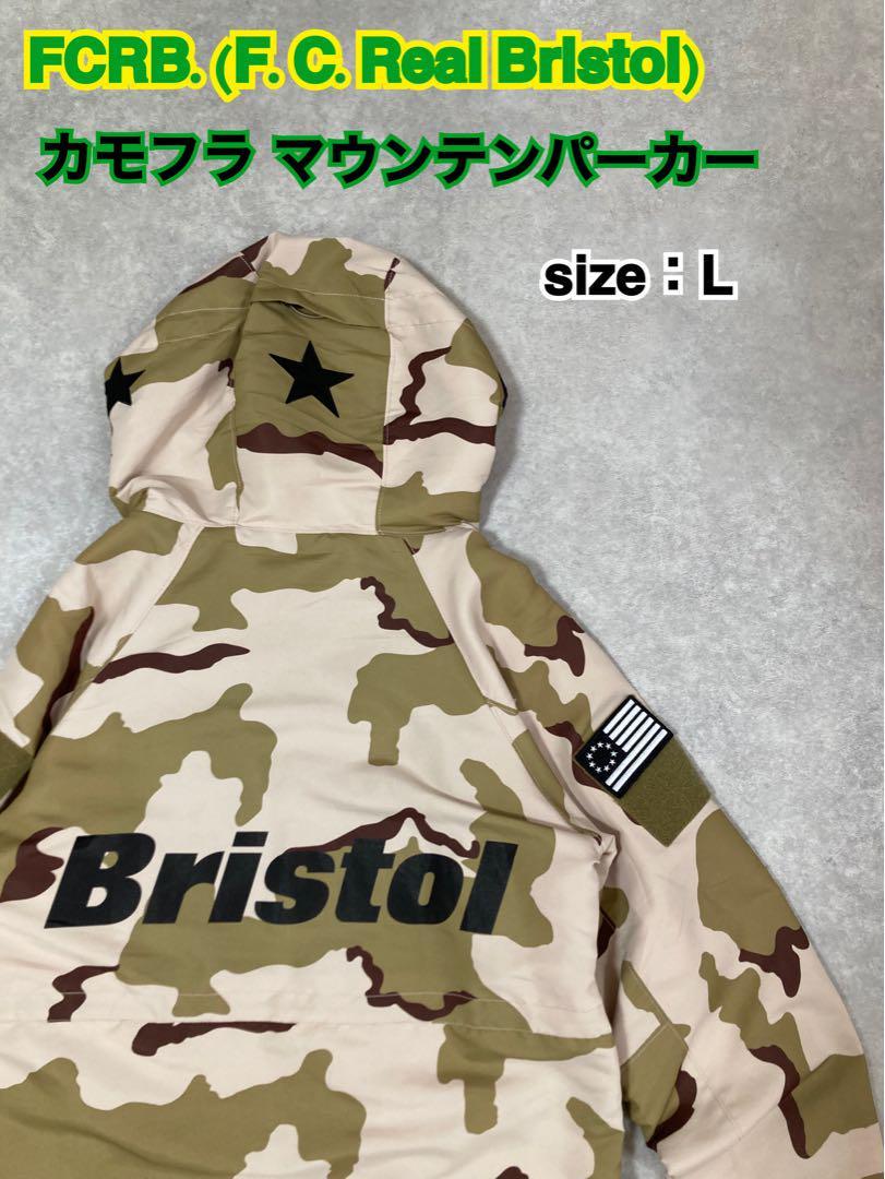 ブリストル FCRB TOUR MOUNTAIN PARKA マウンテンパーカー L カモフラ