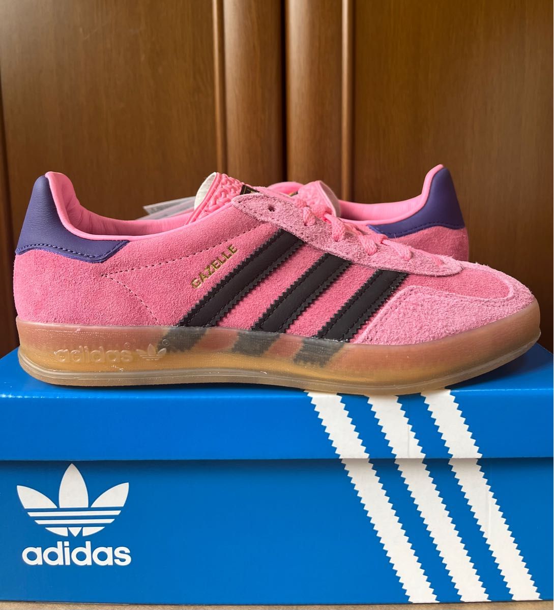 adidas Gazelle Indoor 24 アディダス ガゼル インドア ピンク 