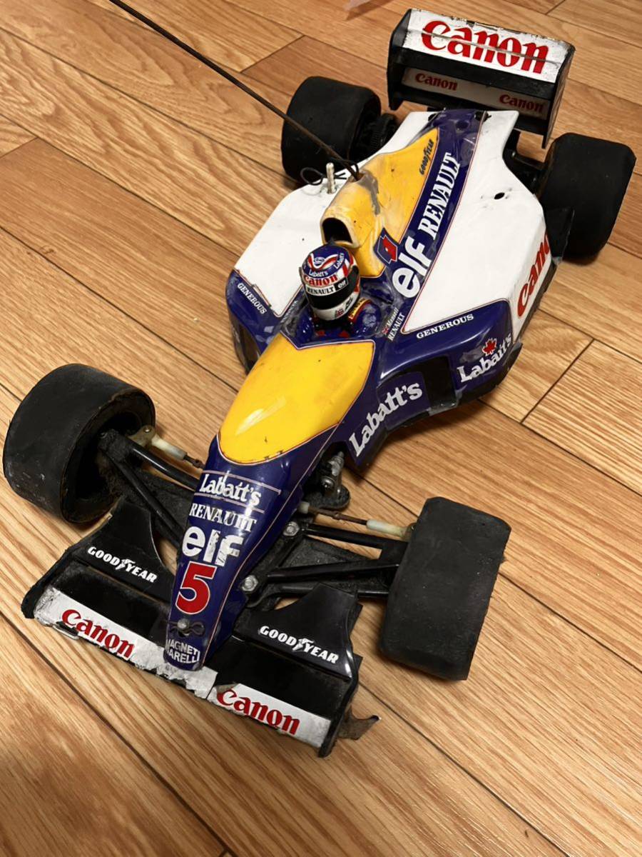 タミヤ　電動　RCカー F102 シャーシ ,ウィリアムズ ルノー ボディ 等 セット　TAMIYA 当時物　希少品　VORTEX 207HF_画像1