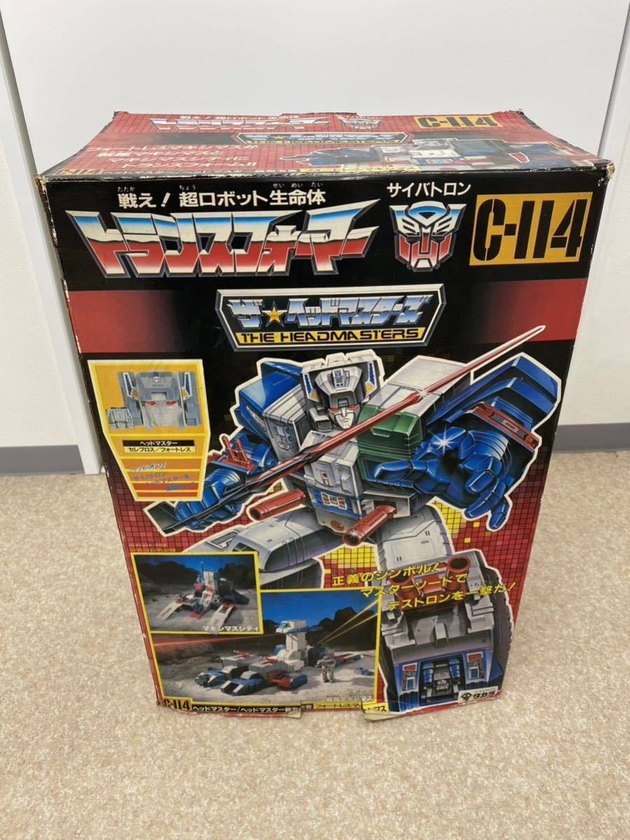 最安値級価格 トランスフォーマー C-114タカラ ヘッドマスター