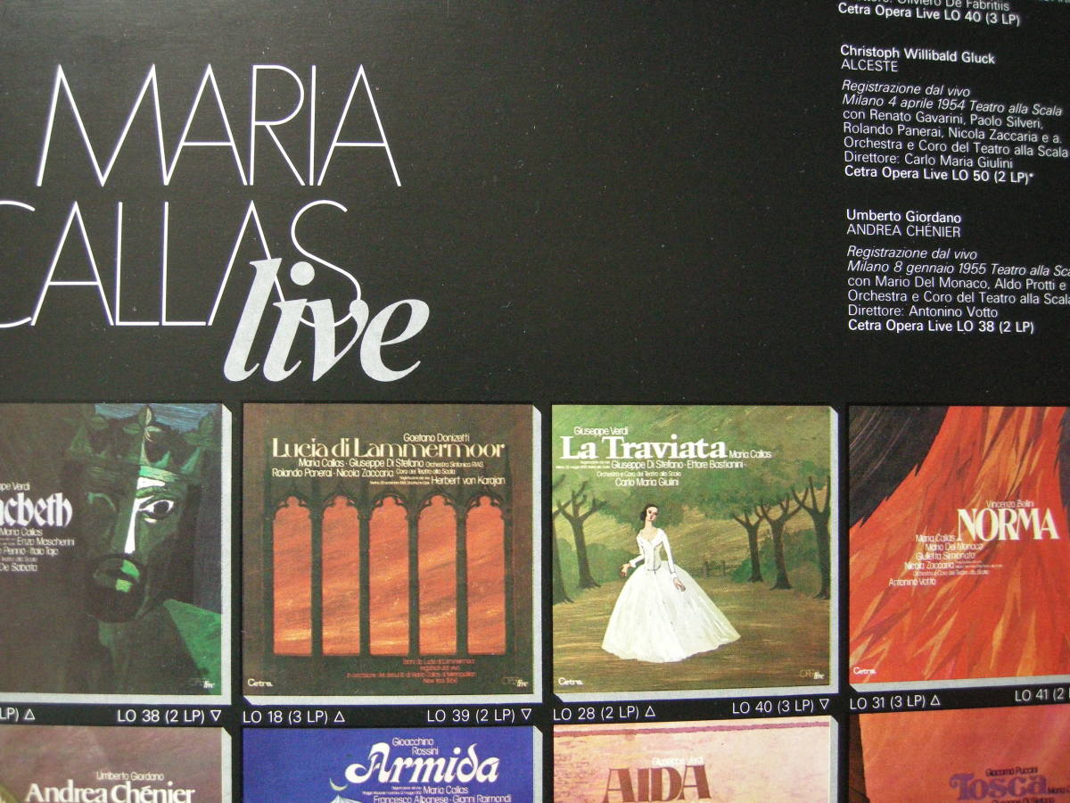 Maria Callas Live 1　　2LP koike_画像6