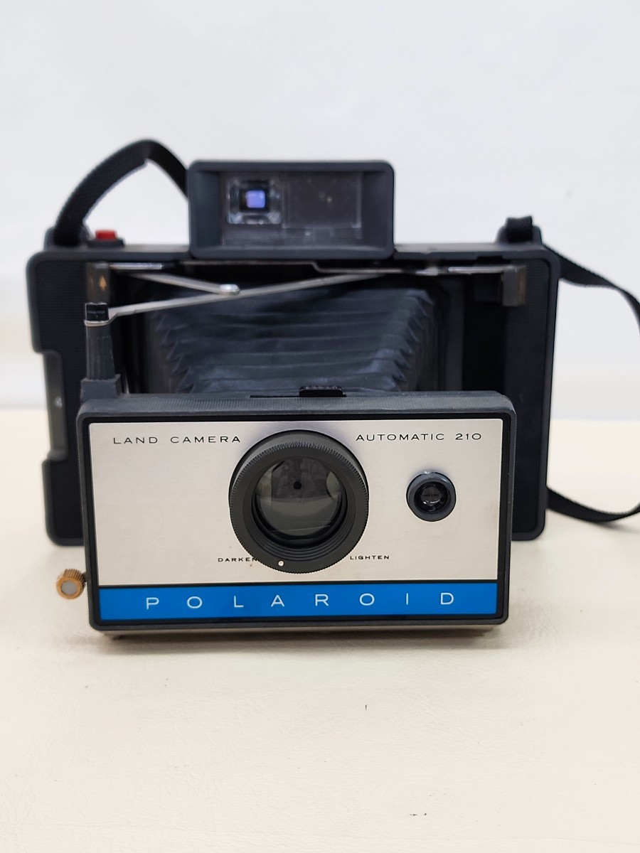 超爆安 Polaroid #Y0120 Cameraポラロイドカメラ　蛇腹式カメラ　ヴィンテージ　AUTOMATIC210 インスタント、ポラロイド