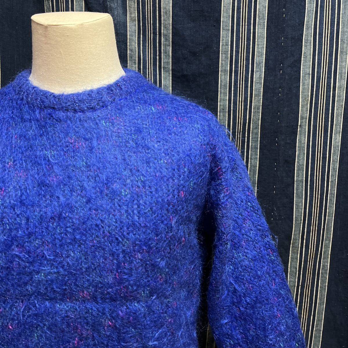 高品質の激安 collection mohair irish 90s 80s アイルランド製 knit ネオンカラー ビタミンカラー punk ロカビリー ニット モヘア 90年代 80年代 Mサイズ