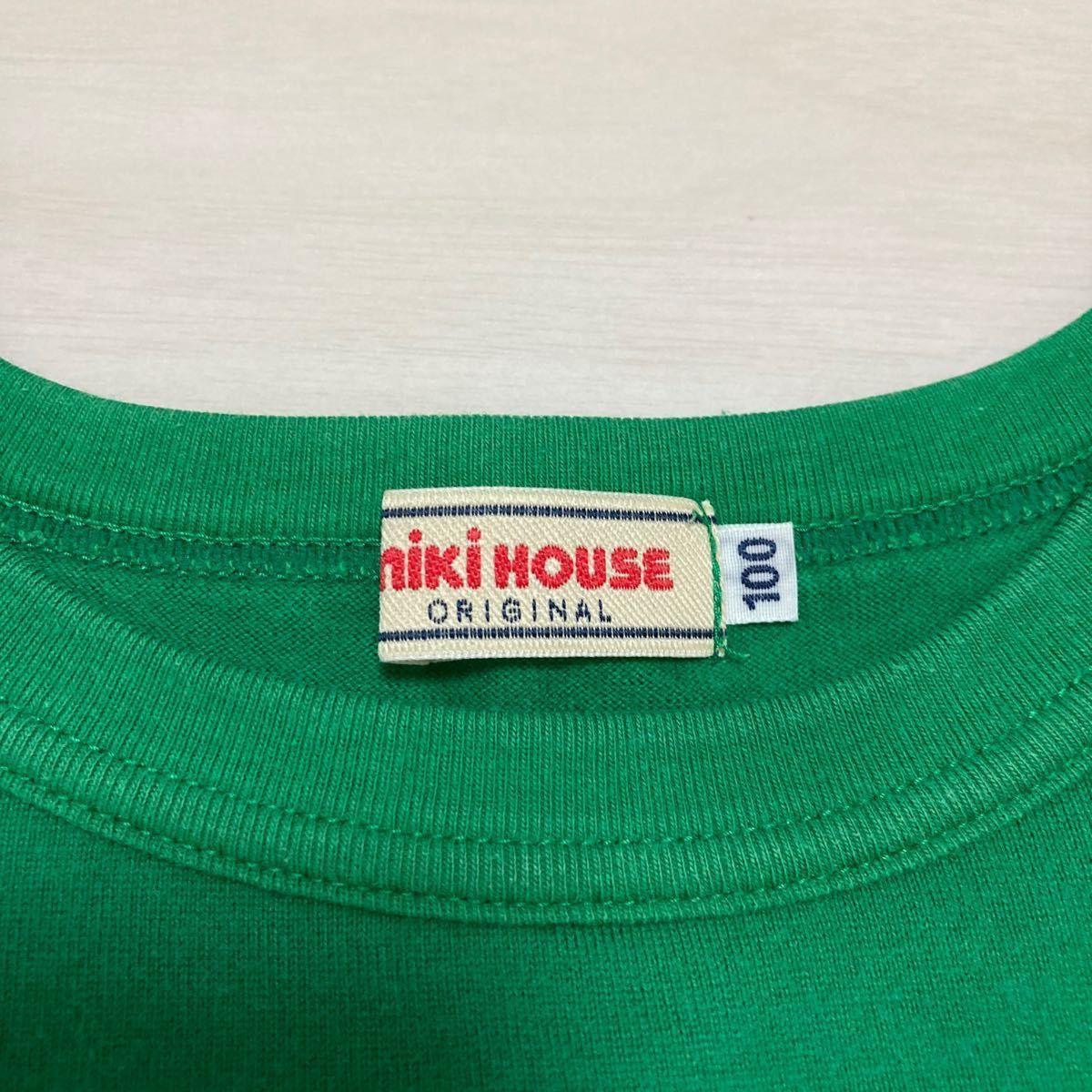 MIKIHOUSE ミキハウス プッチー君　人気長袖Tシャツ　タグカットあり