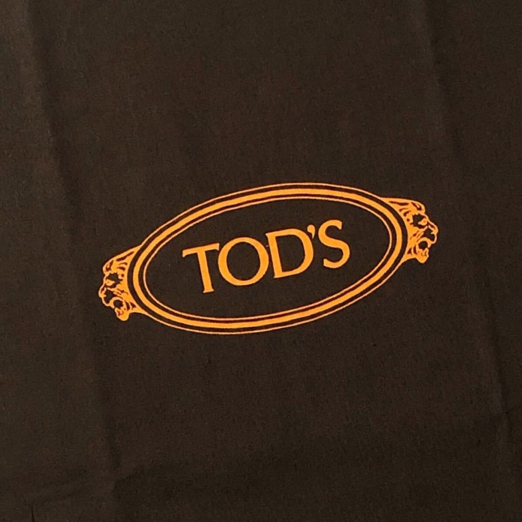 トッズ「TOD'S」バッグ保存袋 特大サイズ（2968) 正規品 付属品 内袋 布袋 巾着袋 ブラウン 57×55cm 布製 大きめの画像3