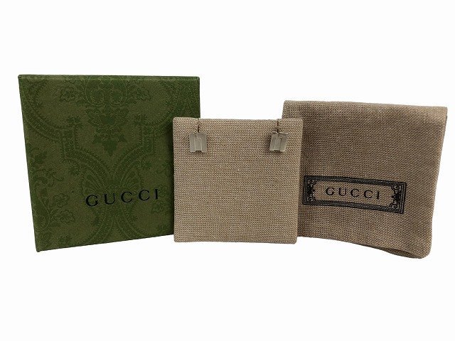 独特な店 / GUCCI グッチ シルバー 925 ピアス イヤリング、ピアス