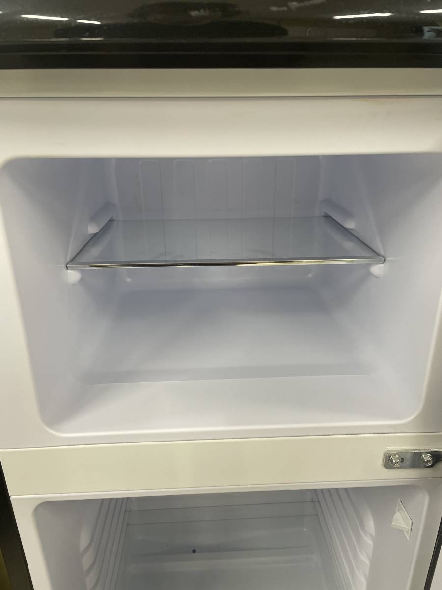 s211［中古品］株式会社オーヤマ ノンフロン冷凍冷蔵庫 PRR-122D-B 2021年製 ※らくらく家財便Cランク_画像3
