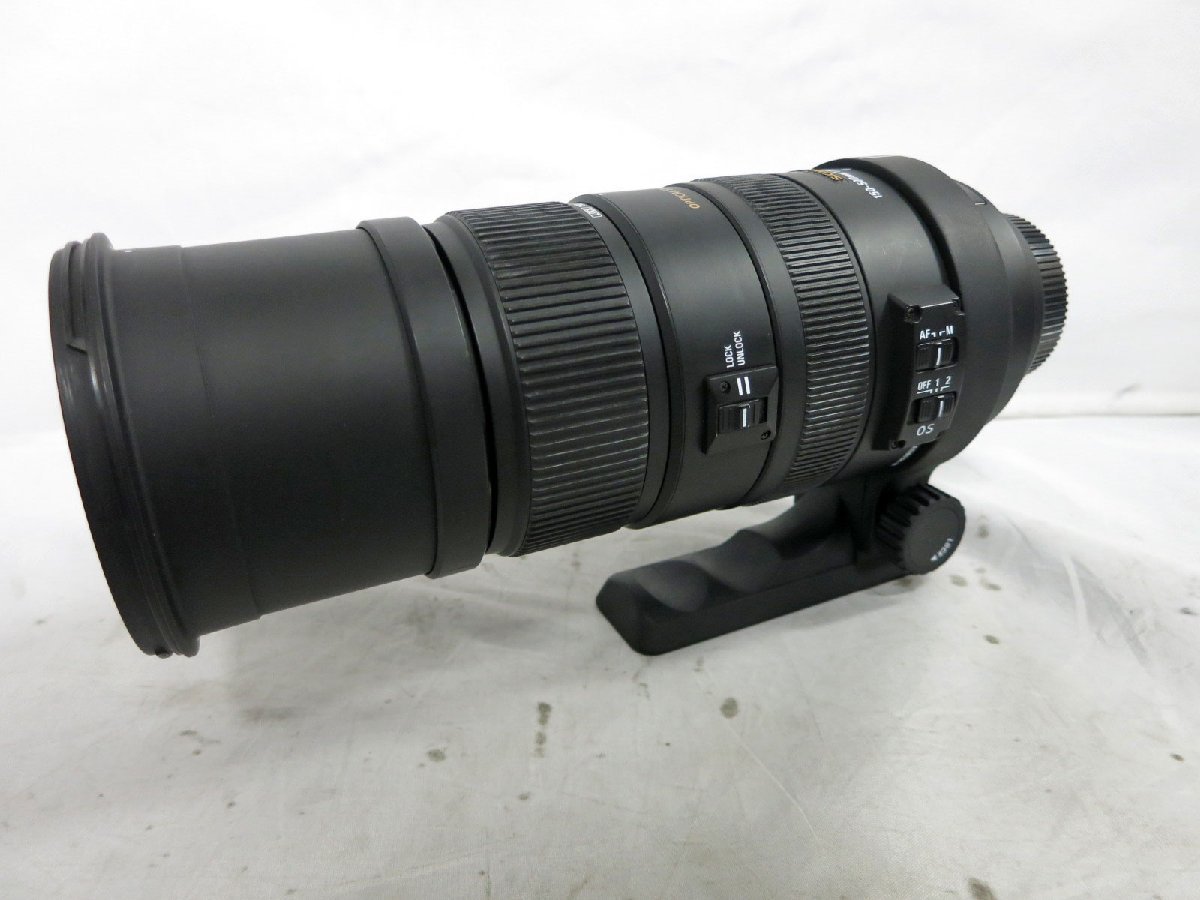 正規品! 中古 レンズ SIGMA ニコン用 HSM OS DG F5-6.3 150-500mm APO