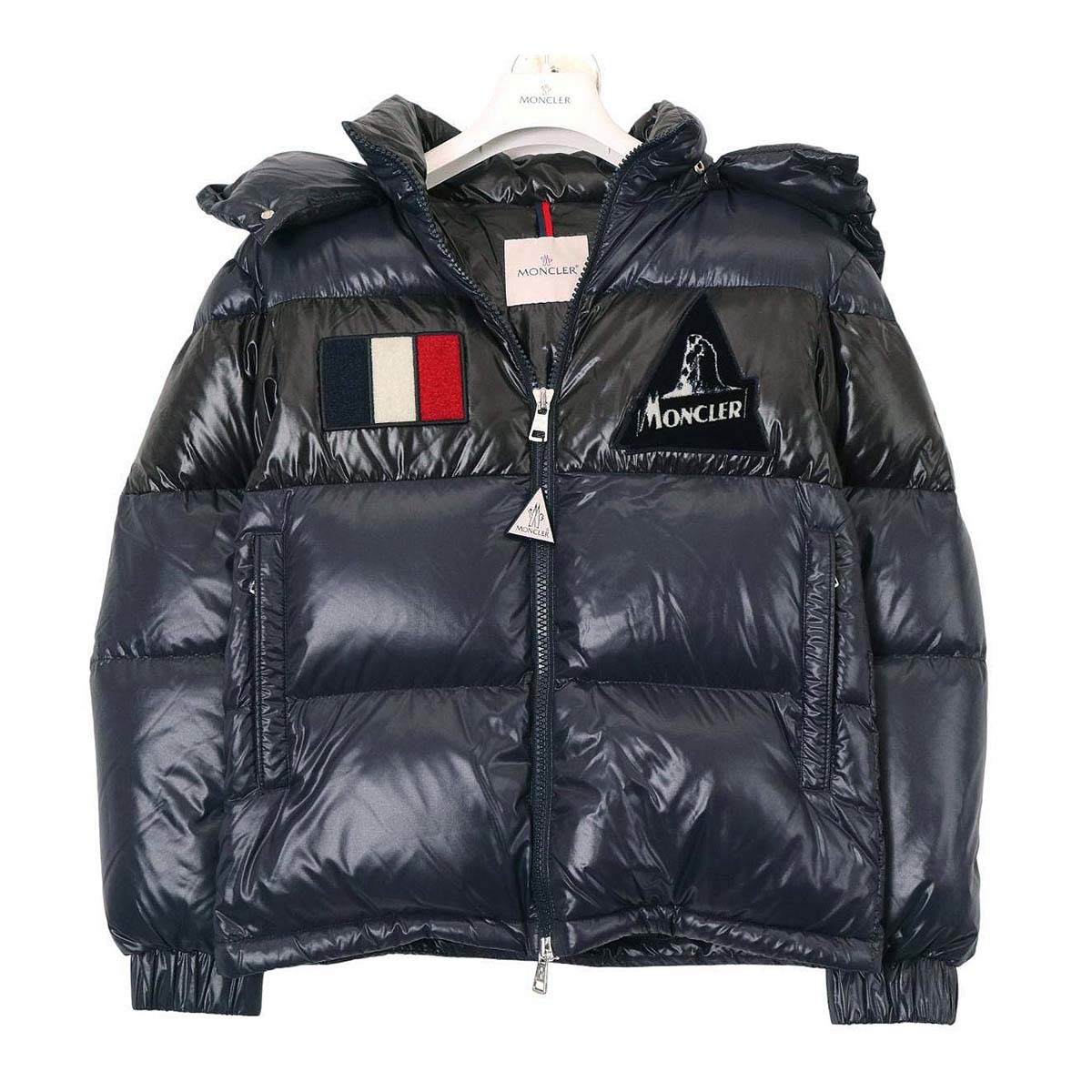 モンクレール GARY GIUBBOTTO ゲイリー ダウンジャケット 41907 85 68950 メンズ ネイビー MONCLER 中古 【アパレル・小物】