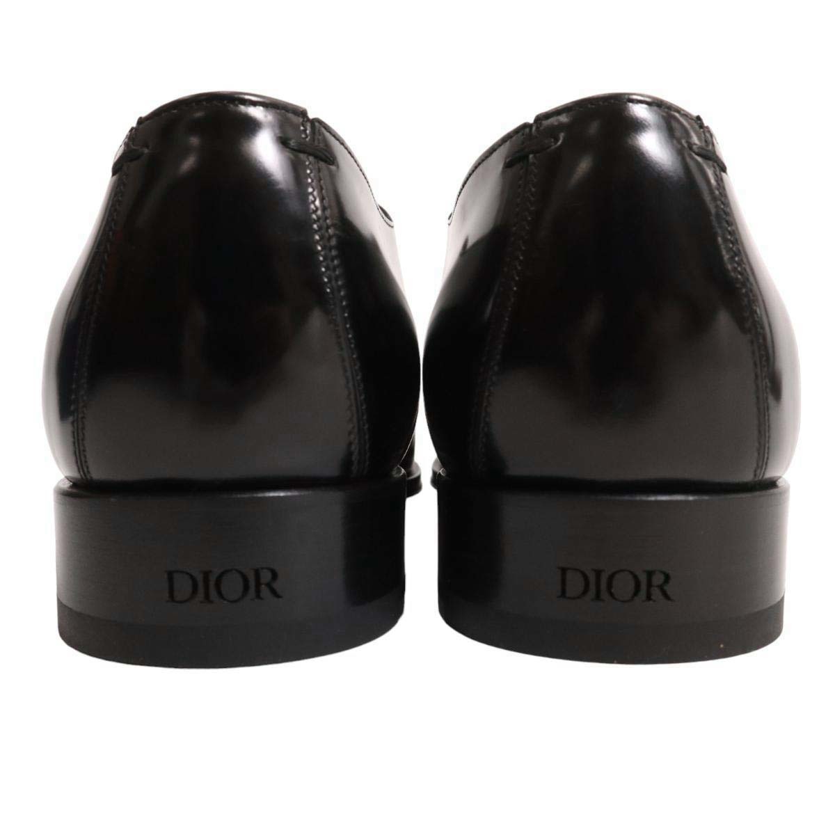 ディオール DIOR TIMELESS ダービーシューズ 3DE305YON96941 メンズ ブラック Dior [美品] 中古 【アパレル・小物】_画像4