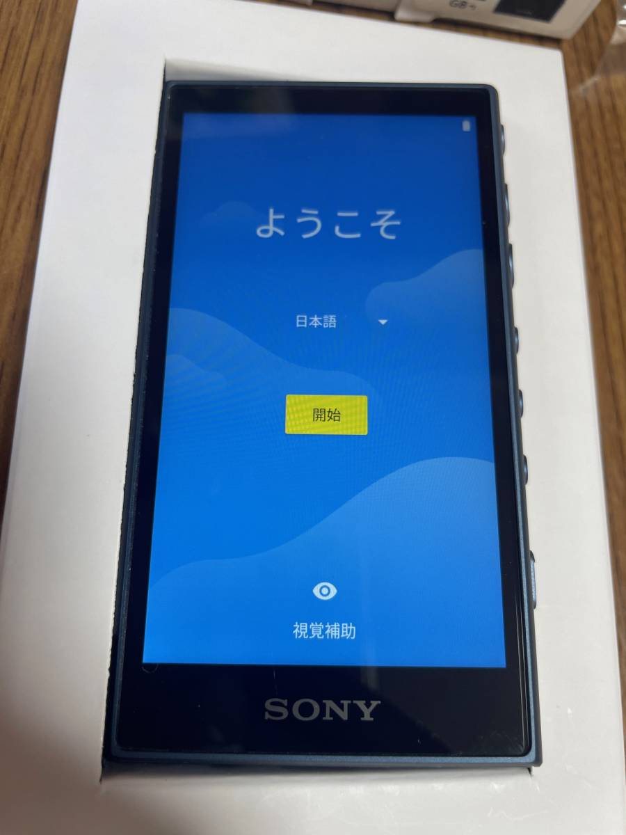 美品 SONY WALKMAN ソニー ウォークマン Aシリーズ NW-A106 ブルー-