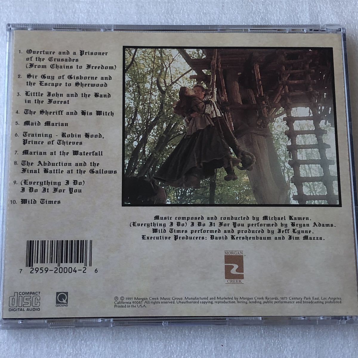 中古CD Robin Hood: Prince of Thieves (1991年) サントラ系_画像2