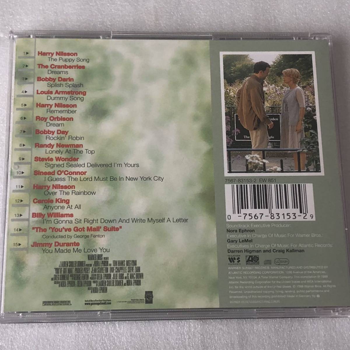 中古CD You've Got Mail ユー・ガット・メール (1998年) サントラ系_画像2
