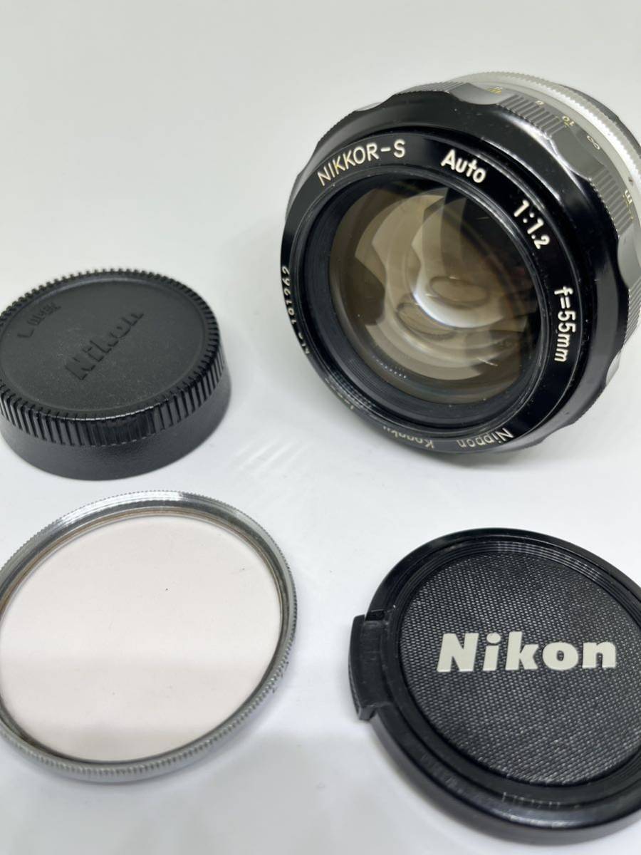 早い者勝ち 単焦点レンズ Nikon NIKKOR ニコン Ai改 f1.2 55mm ニコン