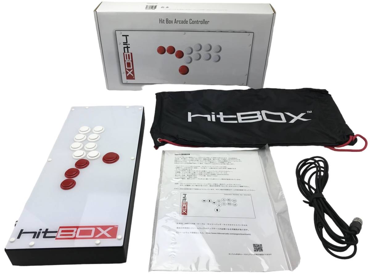 (003268)hitBOX PS4,Switch & PC対応 レバーレスゲームコントローラー【日本語パッケージ】_画像1