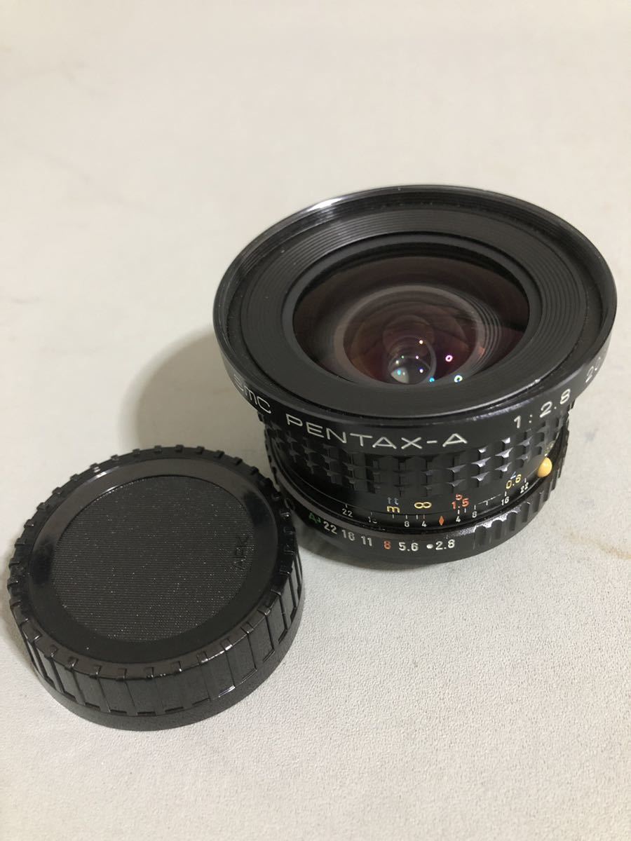 全国宅配無料 k448 Pentax-A SMC 20mm F2.8 ペンタックス フィルカメラ