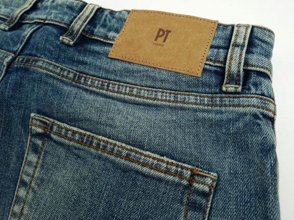 【新品未使用】PT Torino DENIM ピーティートリノ◆PT05◆33◆ROCK◆インディゴ ブルー エイジング スリム ストレッチ デニム パンツ_画像9