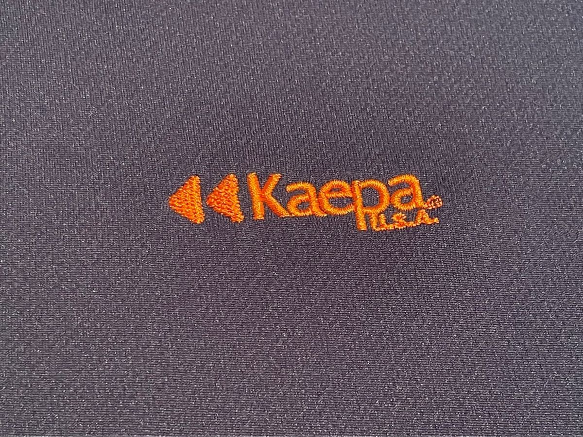 【送料無料・匿名発送】kaepa ケイパ　ハーフジップシャツ ネイビー　M
