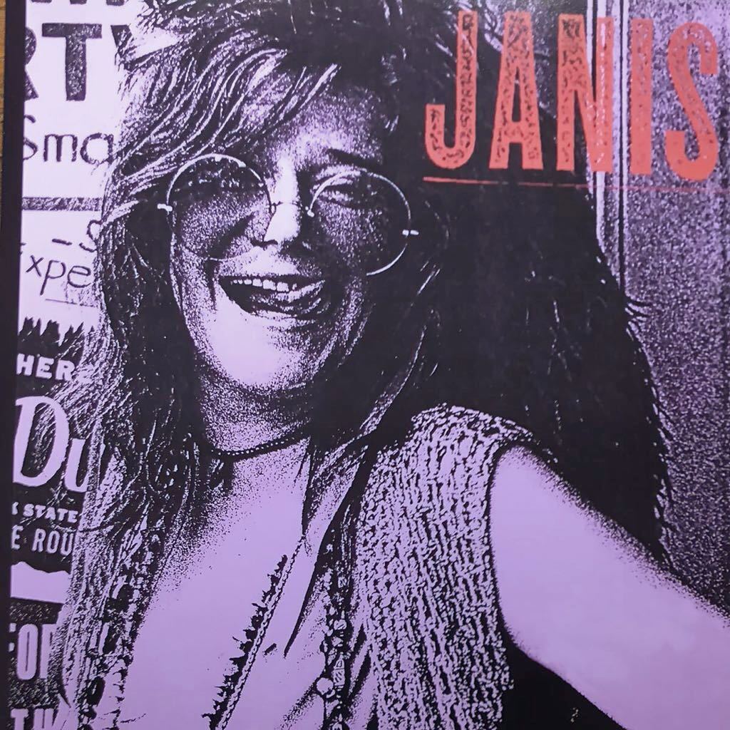  poster *ja varnish *jo pudding (Janis Joplin) 1993 [JANIS] promo poster * partition to*ashu Berry /27 Club / Woodstock 