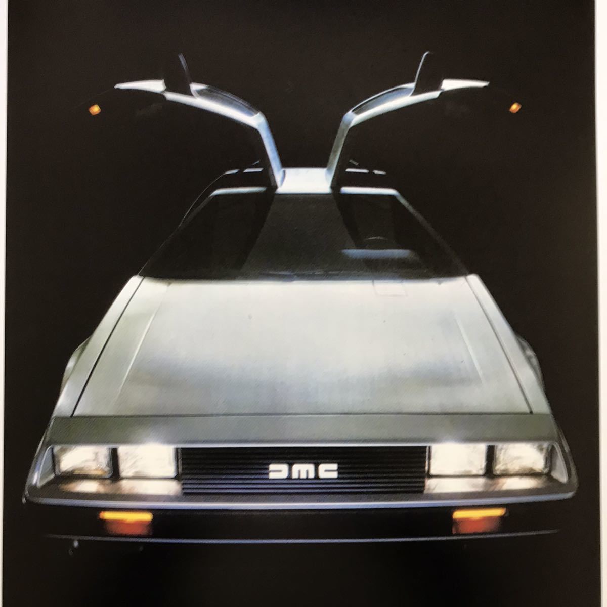 ポスター★デロリアン DMC-12 1980年 ポスター #1★DeLorean/バック・トゥ・ザ・フューチャー/USJ_画像3
