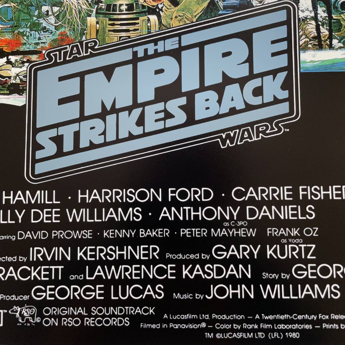 オーストラリア版ポスター『スター・ウォーズ エピソード5/帝国の逆襲』（Star Wars: Episode V The Empire Strikes Back）生頼 範義の画像3