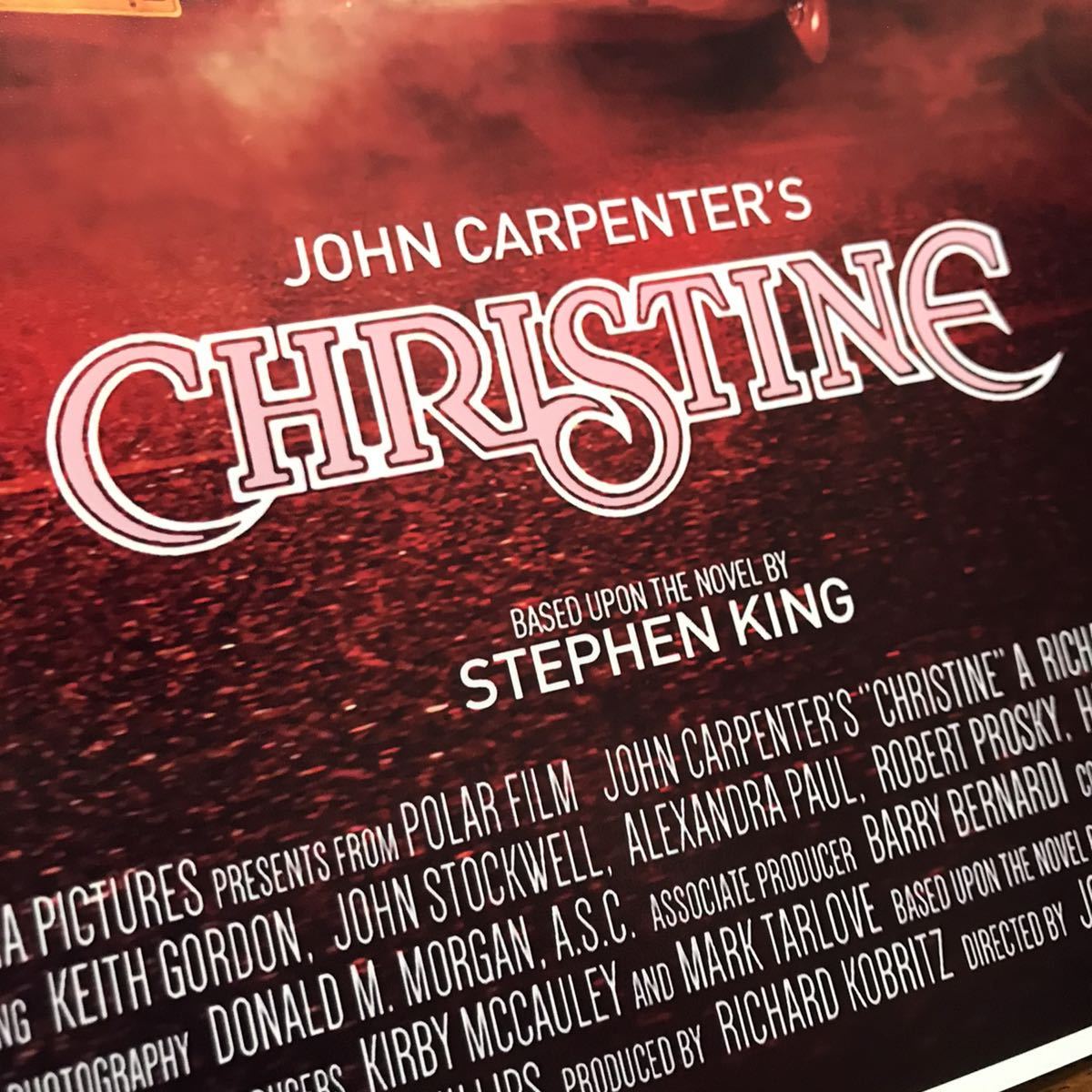 レアポスター『クリスティーン』（Christine）1983★ジョン・カーペンター/スティーヴン・キング/プリムス・フューリー/Mopar/モパー_画像6