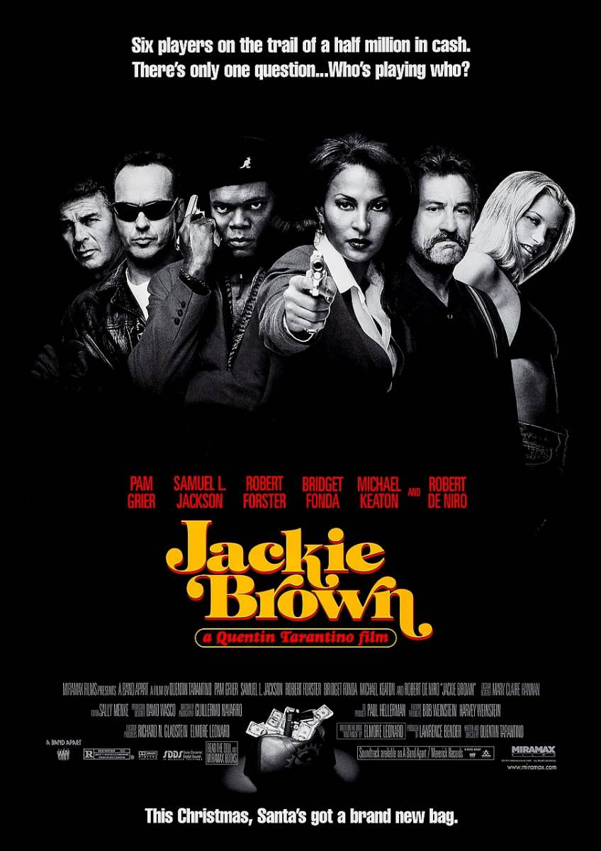 US版ポスター『ジャッキー・ブラウン』（Jackie Brown） 公開予告版 ①★クエンティン・タランティーノ/パム・グリア/フォクシー・ブラウン_ポスターサイズ：42cm × 29.7cm