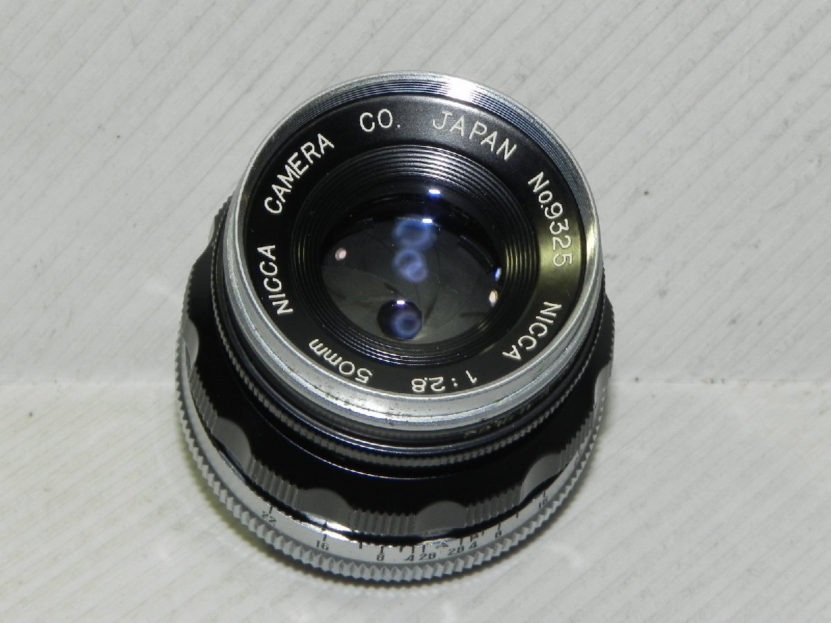 Nicca 50mm/F 2.8 レンズ (Leica Lマウント用です) カメラ、光学機器 Nicca 50mm/F 2.8 レンズ (Leica Lマウント用です) カメラ、光学機器