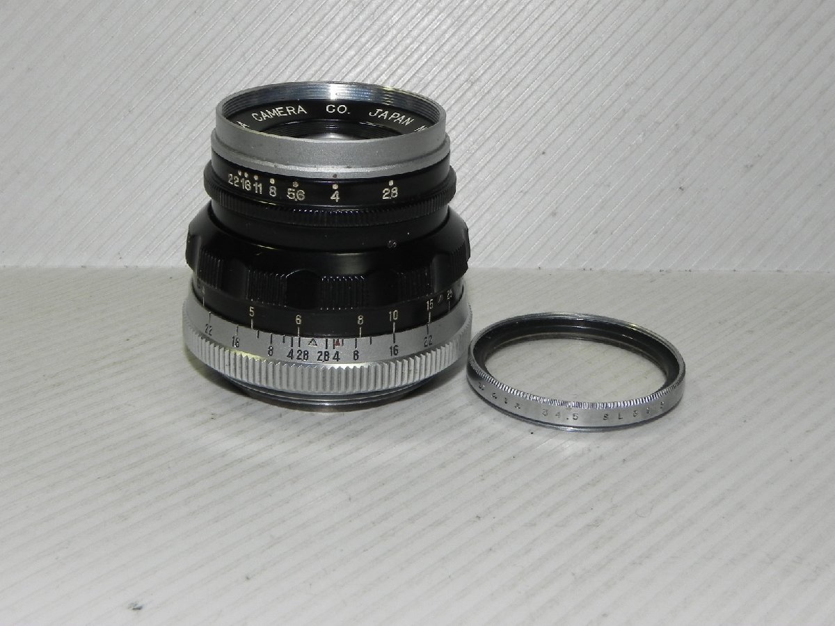 Nicca 50mm/F 2.8 レンズ (Leica Lマウント用です) カメラ、光学機器 Nicca 50mm/F 2.8 レンズ (Leica Lマウント用です) カメラ、光学機器