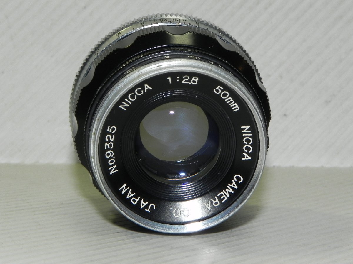 Nicca 50mm/F 2.8 レンズ (Leica Lマウント用です) カメラ、光学機器 Nicca 50mm/F 2.8 レンズ (Leica Lマウント用です) カメラ、光学機器