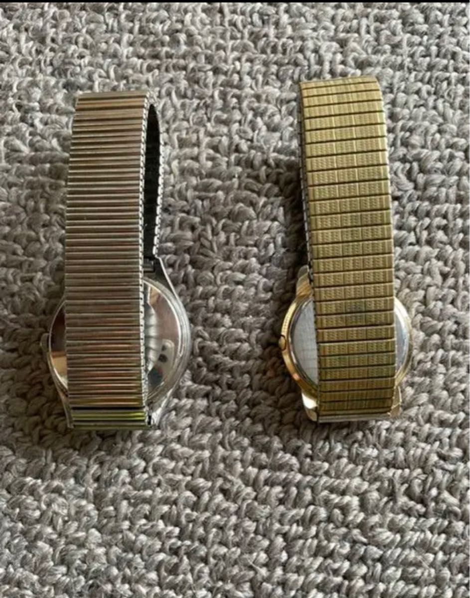 ジャンク品　メンズ　レディース　中古腕時計　2本セット　SEIKO VEGA