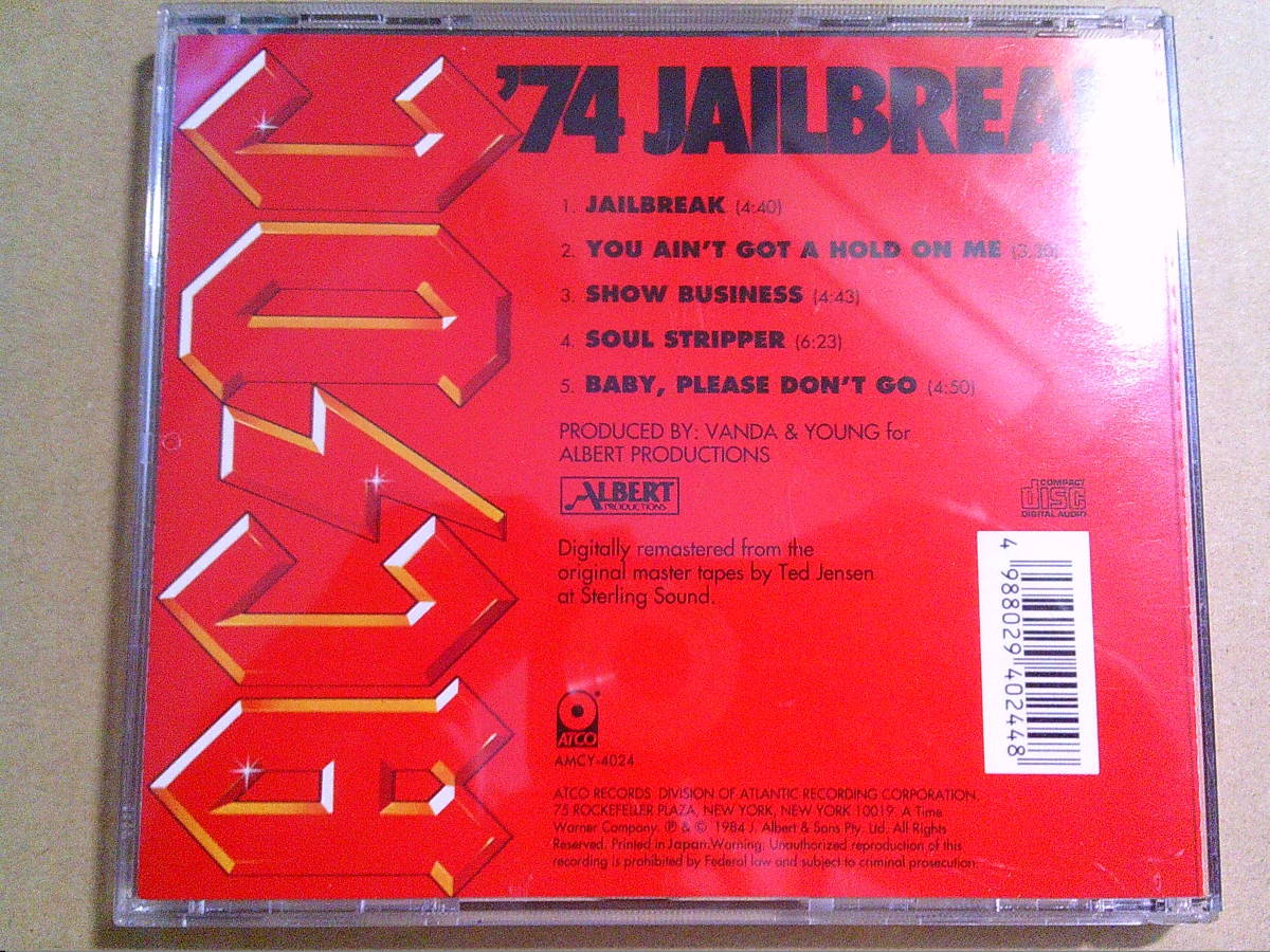 AC/DC[*74 J ru break ]CD