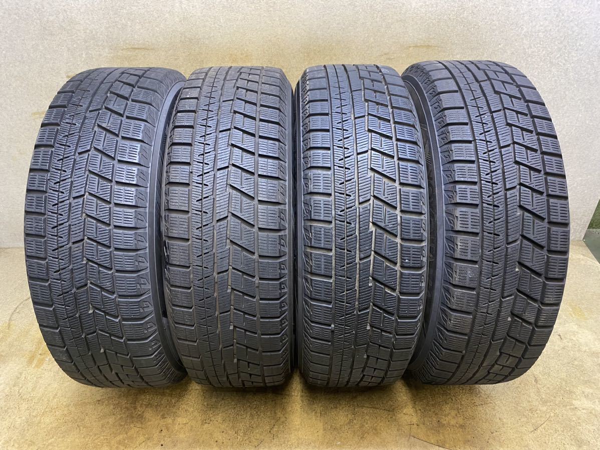 205/60R16（96Q）ヨコハマ ice GUARD iG60 スタッドレス 社外品 Fang 16インチ 16X6.5 +40 PCD 114.3/5H中古4本 バリ山 205/60/16_画像7