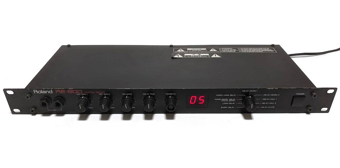 Roland ローランド RE-800 デジタル エコー DIGITAL ECHO エフェクター 〈管理番号:K230741〉_画像1