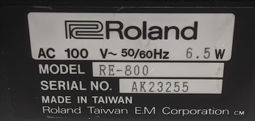 Roland ローランド RE-800 デジタル エコー DIGITAL ECHO エフェクター 〈管理番号:K230741〉_画像9