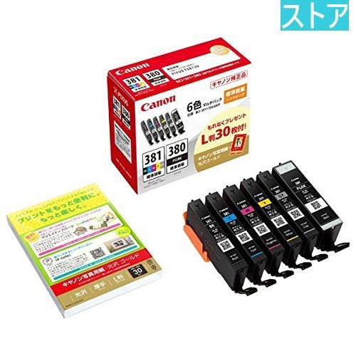 新品・ストア★プリンタ純正インク CANON BCI-381+380/6MP マルチパック 新品・未使用